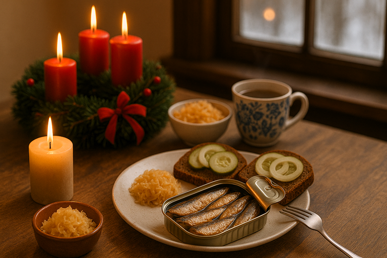 Advento tradicijos ir sardinės