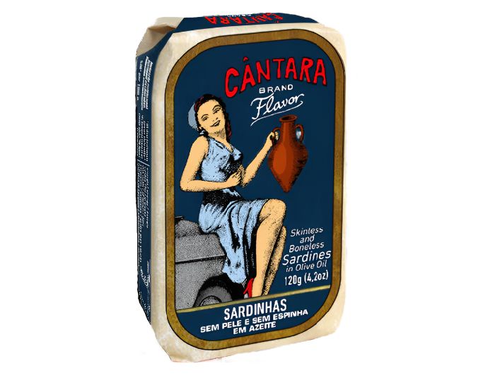 Sardiinid oliiviõlis, ilma naha ja luudeta | Cantara VINTAGE