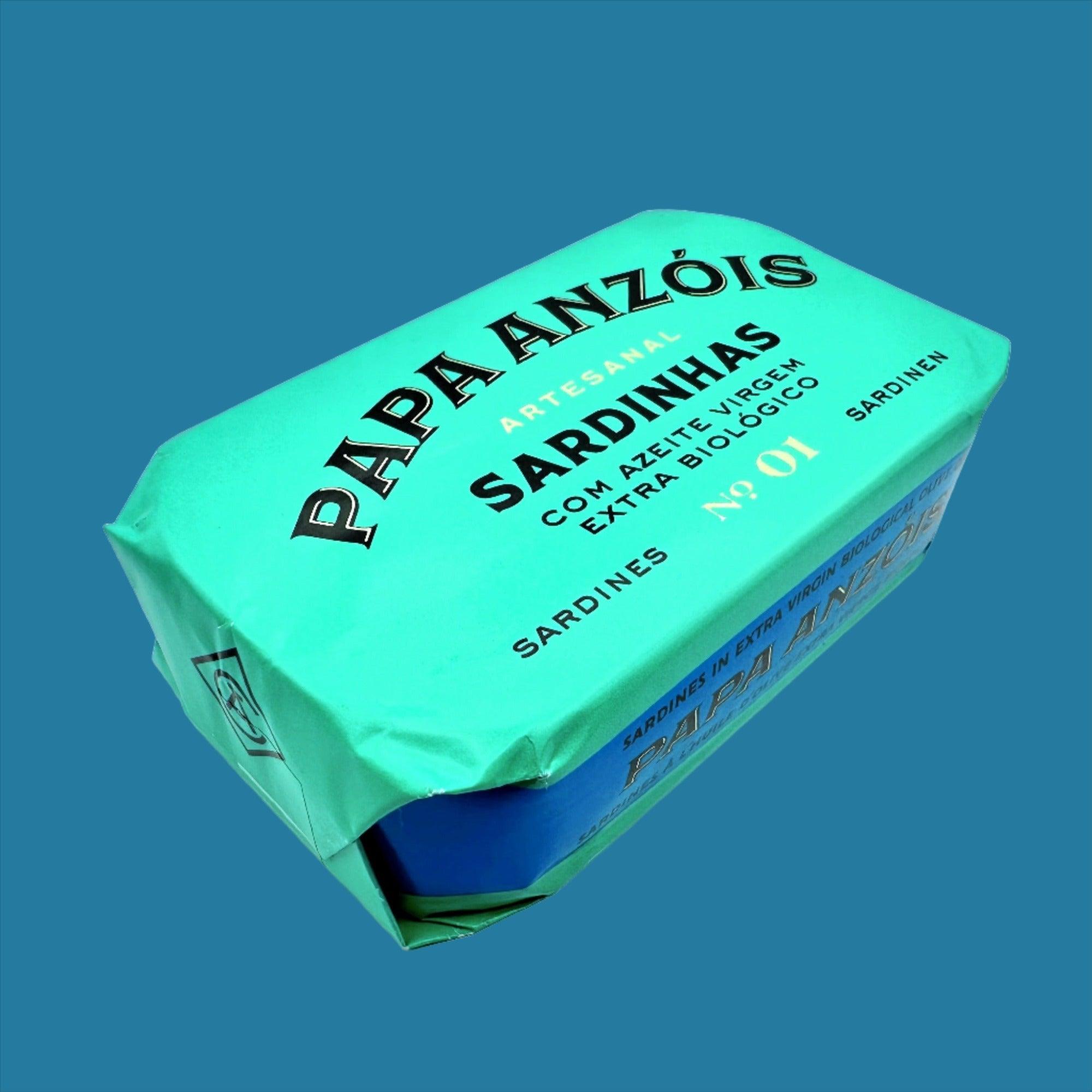 Sardiinid orgaanilises ekstrapuhtas ekstra neitsioliiviõlis (BIO) | Papa Anzóis