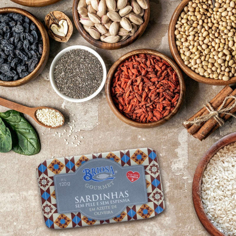 Sardines in olive oil, skinless & boneless | Briosa Gourmet