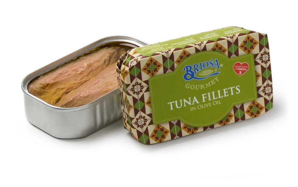 Konservuoto tuno filė alyvuogių aliejuje Briosa Gourmet