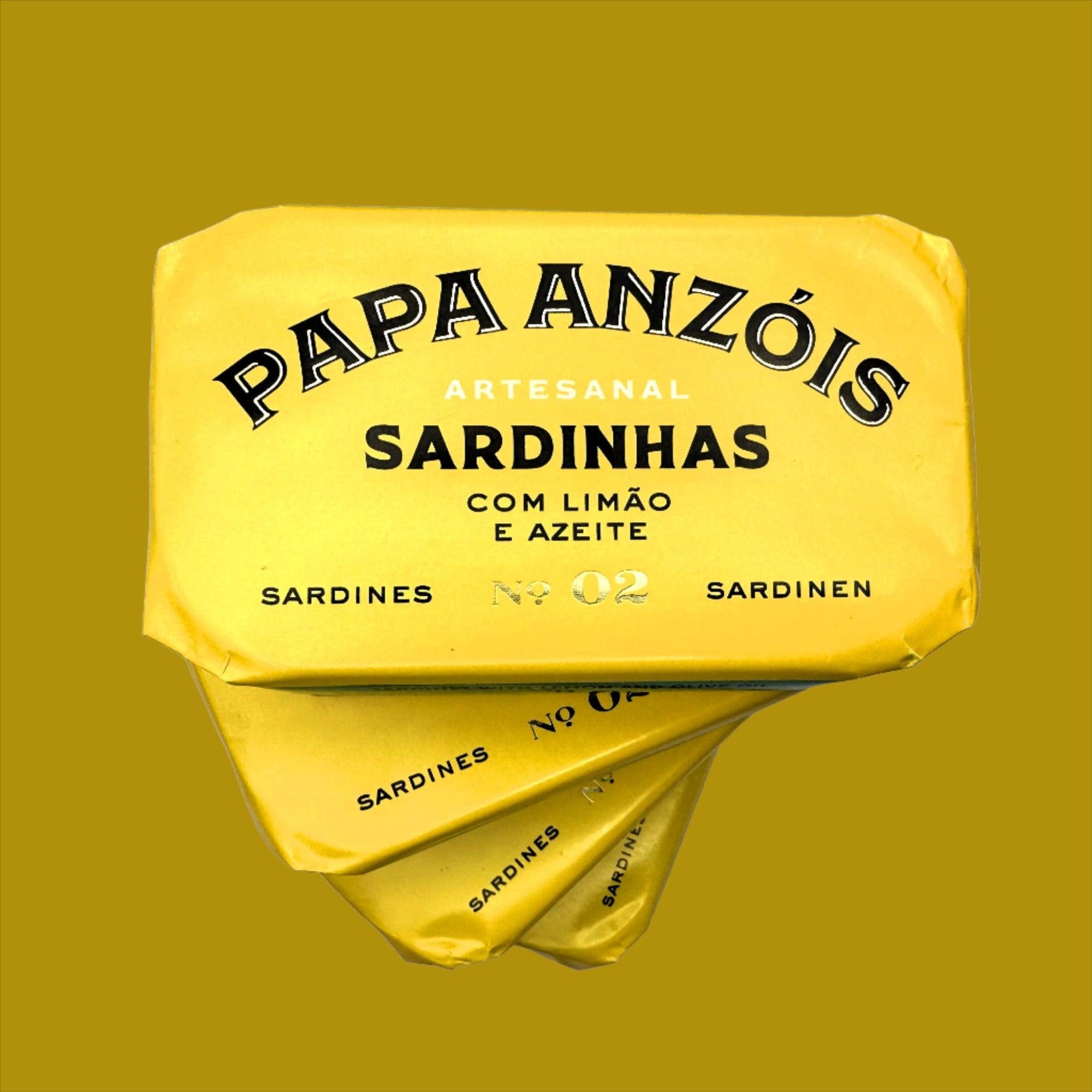 Sardiinid oliiviõlis sidruniga | Papa Anzóis