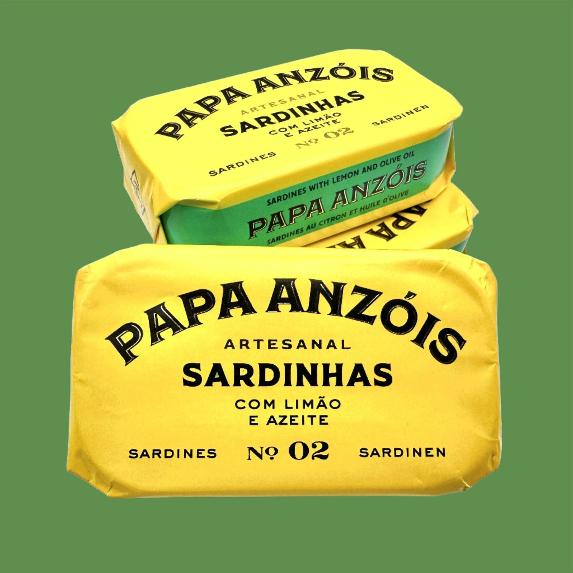 Sardiinid oliiviõlis sidruniga | Papa Anzóis