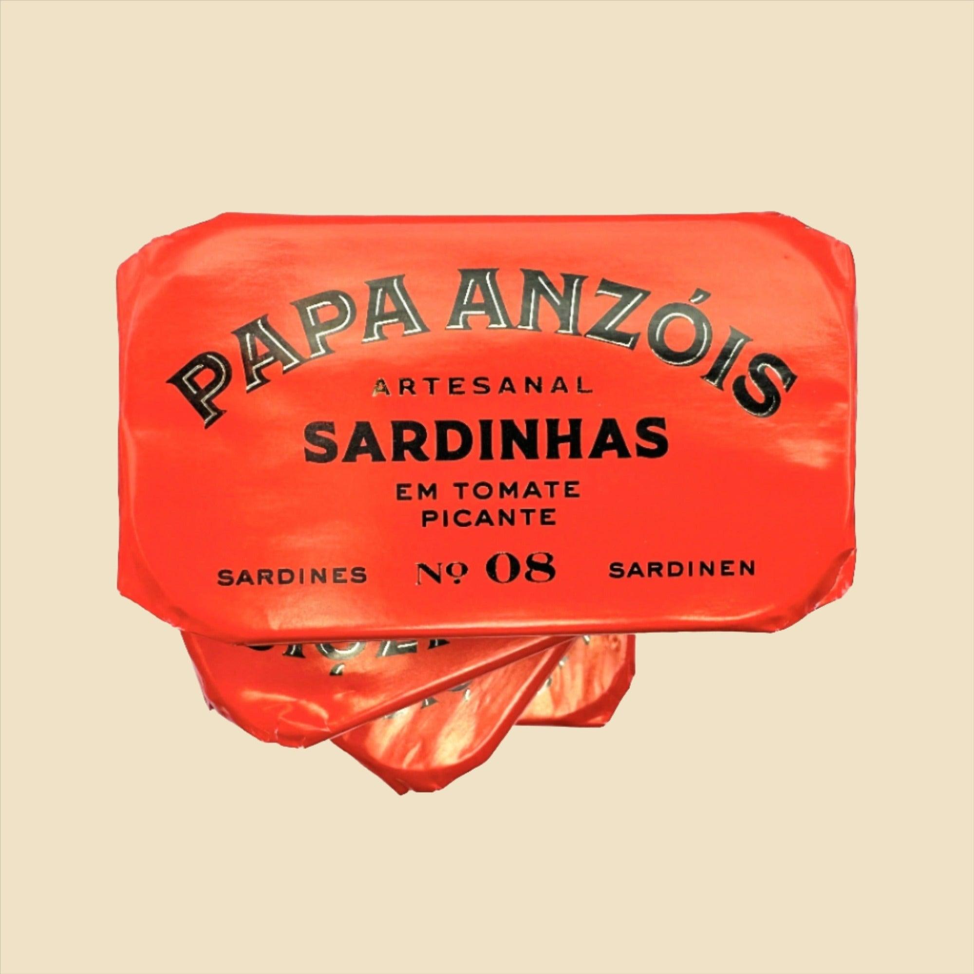 Sardines in spicy tomato sauce | Papa Anzóis