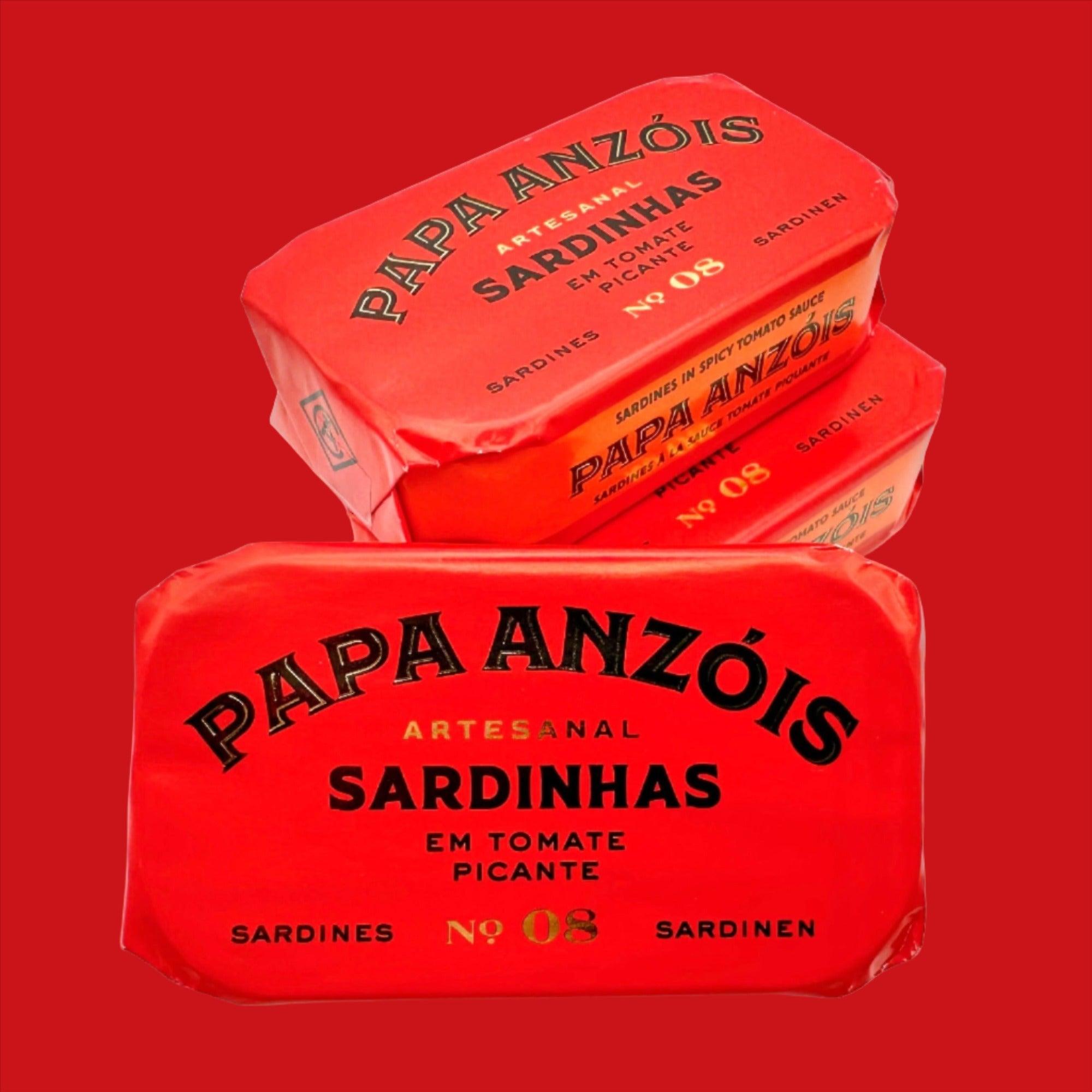 Sardines in spicy tomato sauce | Papa Anzóis